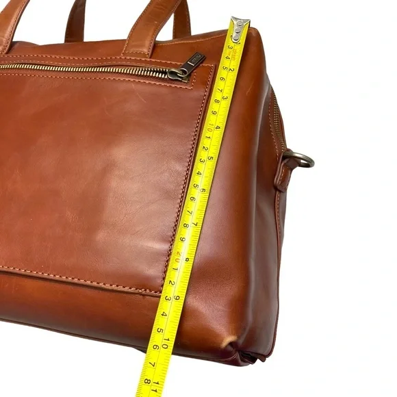 Always limited edition brown leather duffle bag unisex